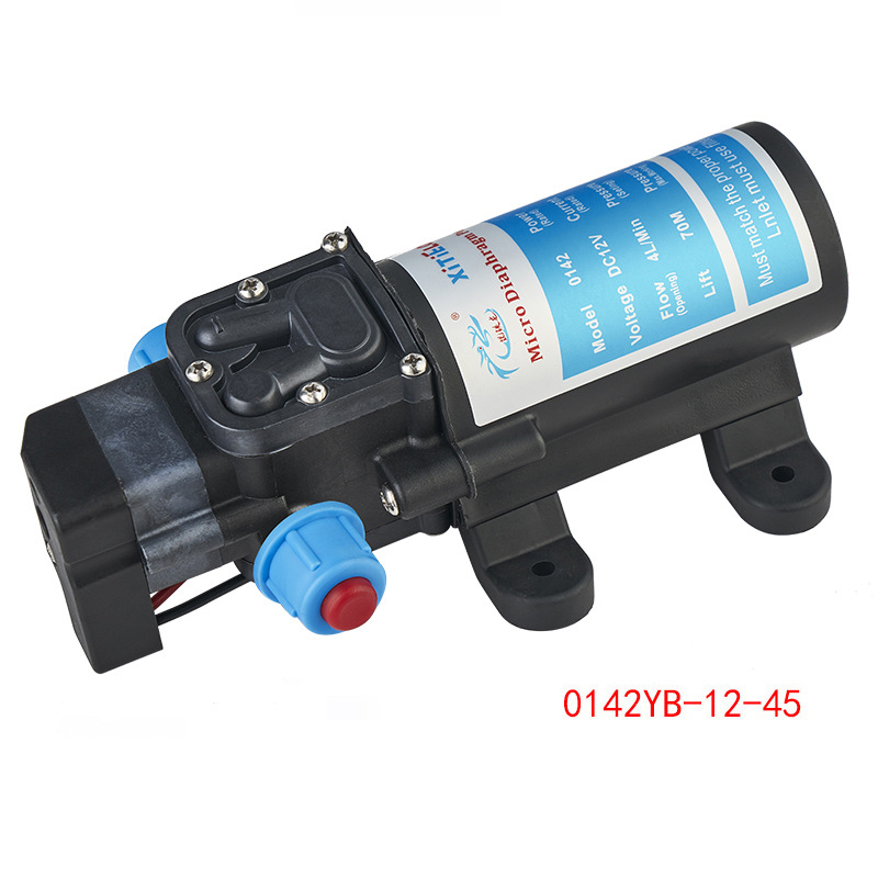 Mini Peristaltic Pump 12V - 45W Zelfaanzuigende Spuitpomp Met Drukschakelaar 12V