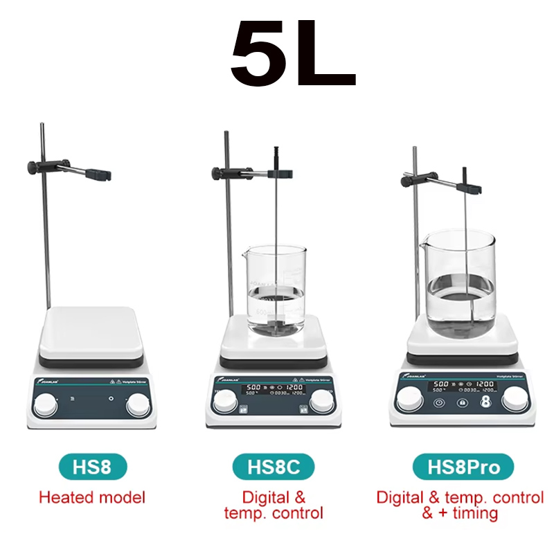 Lab Magnetic Stirrer Hot Plate - JOANLAB Magneetroerder Laboratorium Digitale Display Verwarming