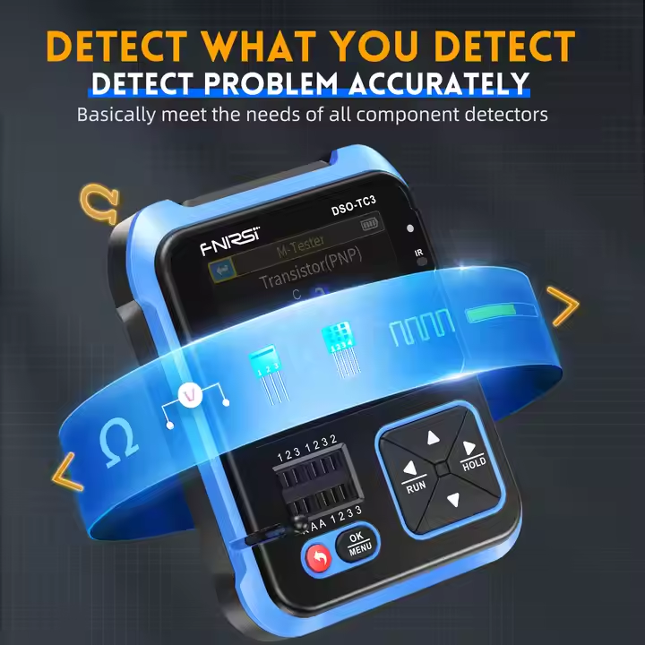 Fnirsi Digital Oscilloscope Handheld - FNIRSI DSO-TC3 Mini Handheld Digitale Oscilloscoop