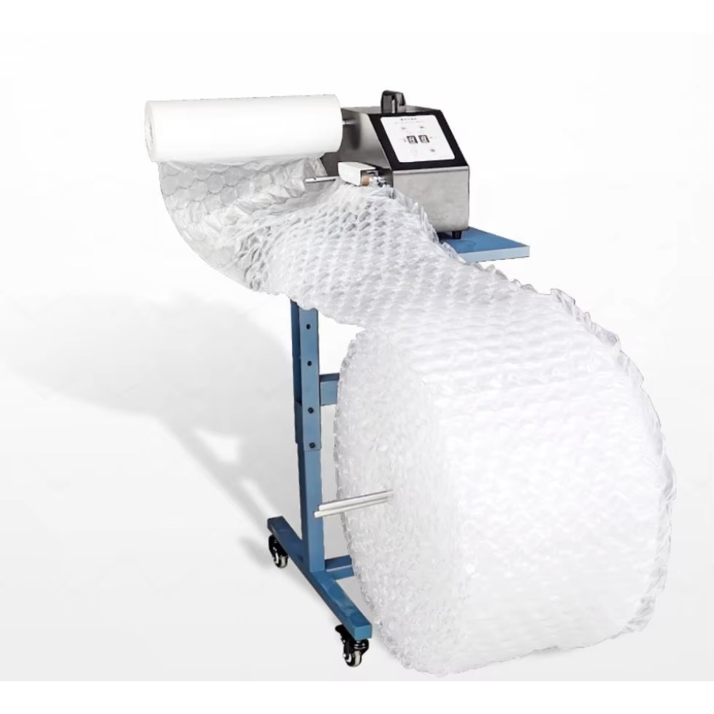 Air Bubble Wrap Roll Packaging - Bubble Roll Wrap Inflator Luchtkussenverpakkingsmachine voor