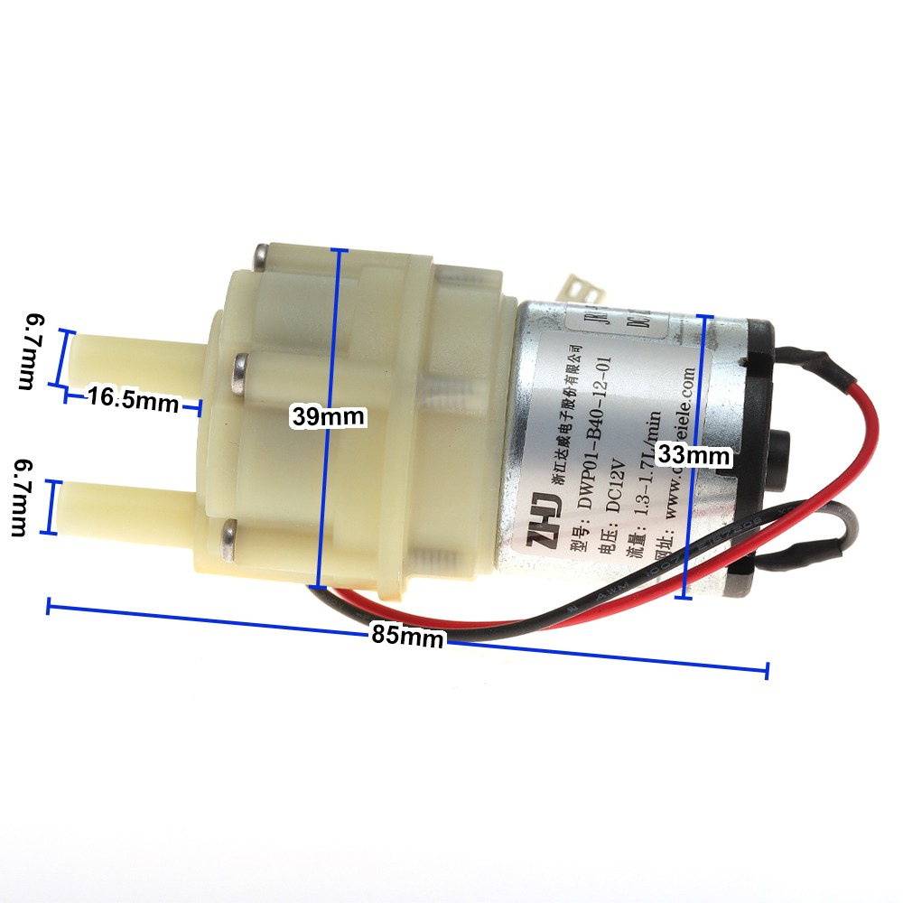 Mini Peristaltic Pump 12V - DC6-12V Kleine 528 waterpomp met gelijkstroommotor