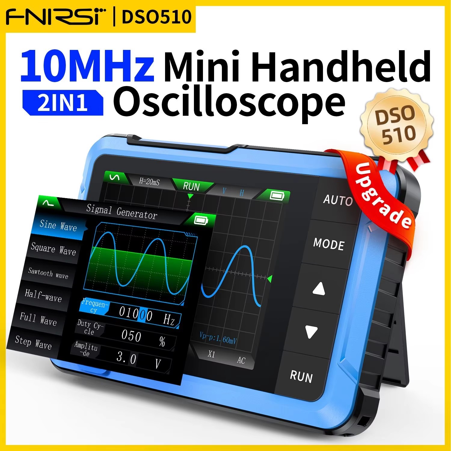 Fnirsi Digital Oscilloscope Handheld - FNIRSI Nieuwe DSO510 DSO152 DSO153 Mini