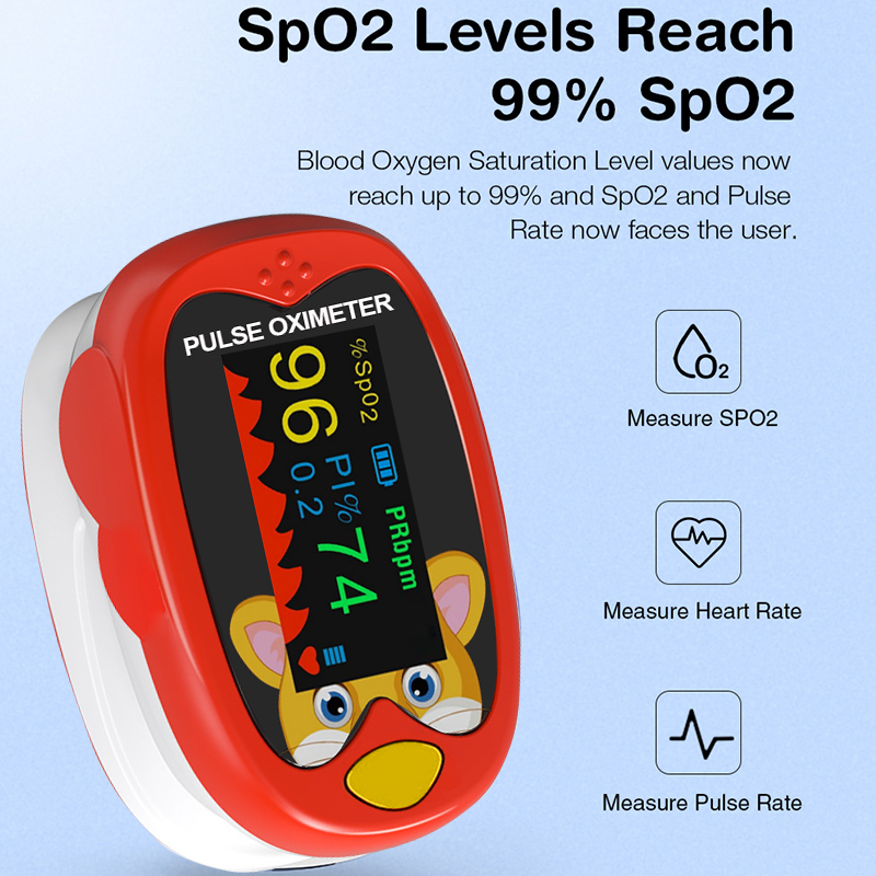 Pulse Oximeter Fingertip Rechargeable - Vingertop Puls Oximeter Usb Opladen Digitale