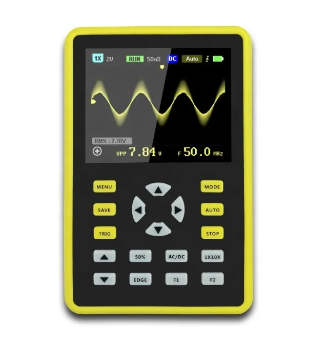 Fnirsi Digital Oscilloscope Handheld - 100MHz bandbreedte 500MS sampling digitale draagbare