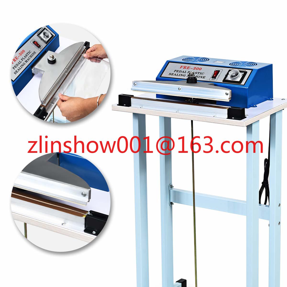 Plastic Bag Impulse Heat Sealer - Halfautomatische 500 mm tafeltype pedaalimpulsealer voor