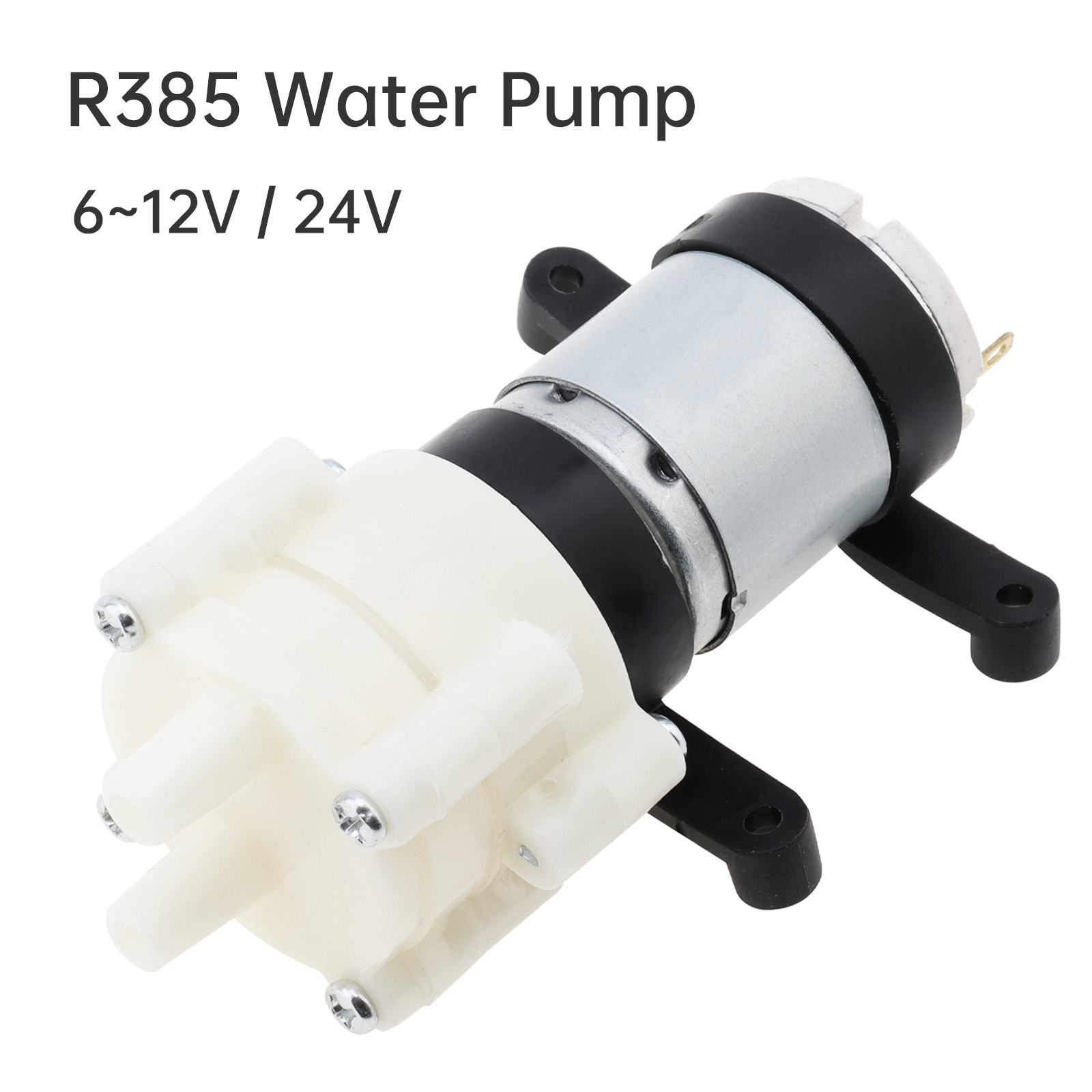 Mini Peristaltic Pump 12V - R385 Mini Waterpomp Motor 6-12 V/24