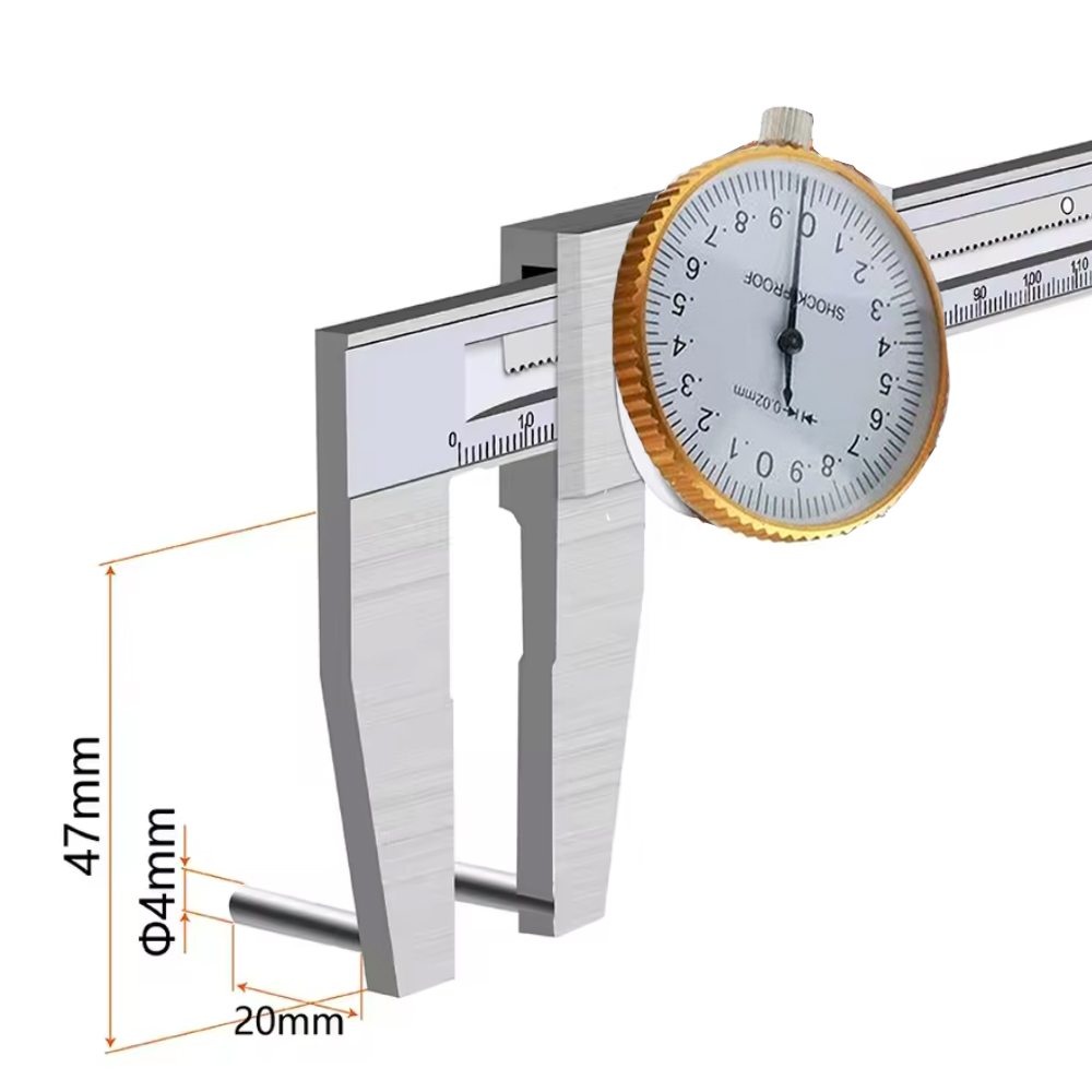 Digital Caliper 150Mm Stainless Steel - Precisie digitale schuifmaat van roestvrij staal