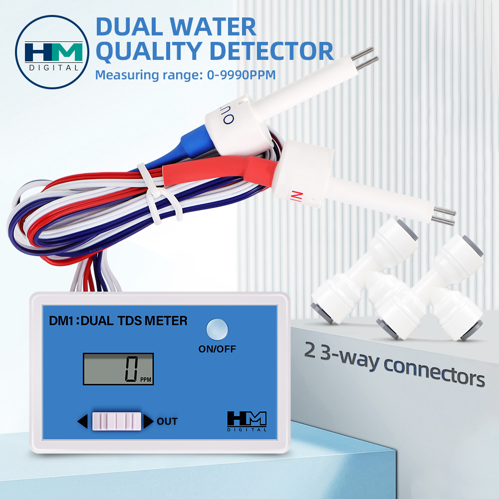 Ph Meter Digital Water Tester - DM1 Dual TDS Waterkwaliteitstester DM2 Dual
