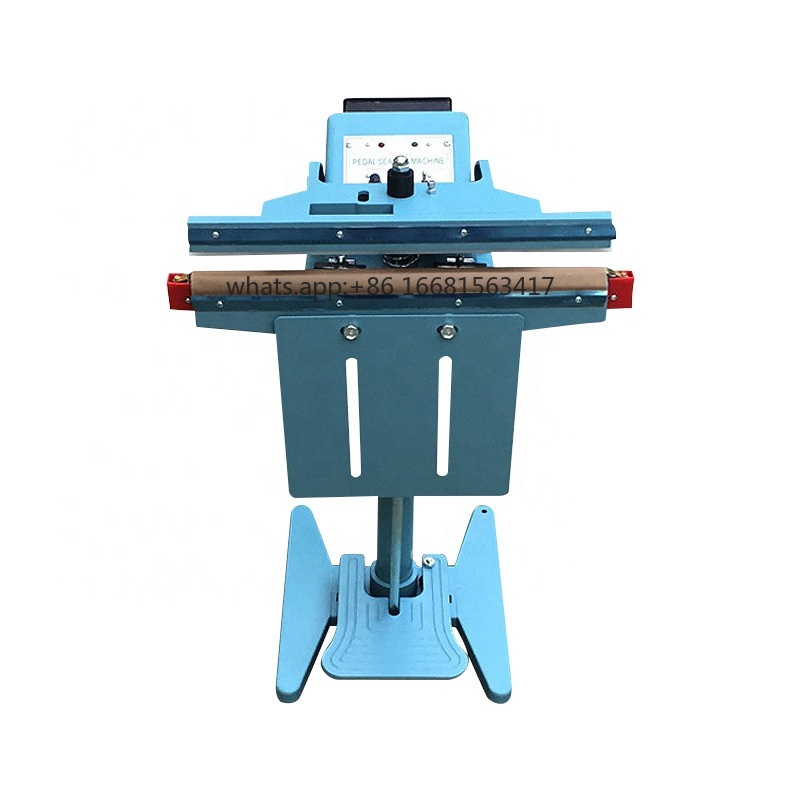 Plastic Bag Impulse Heat Sealer - Voetpedaal dubbelzijdige verwarmingssealer voor plastic folie