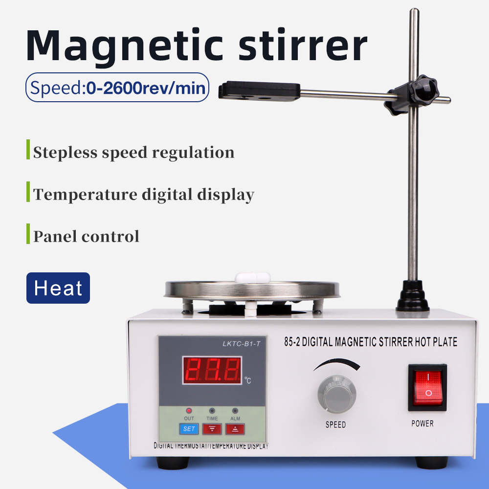 Lab Magnetic Stirrer Hot Plate - 1L Kookplaat Magneetroerder 85-2 Constante Temperatuur