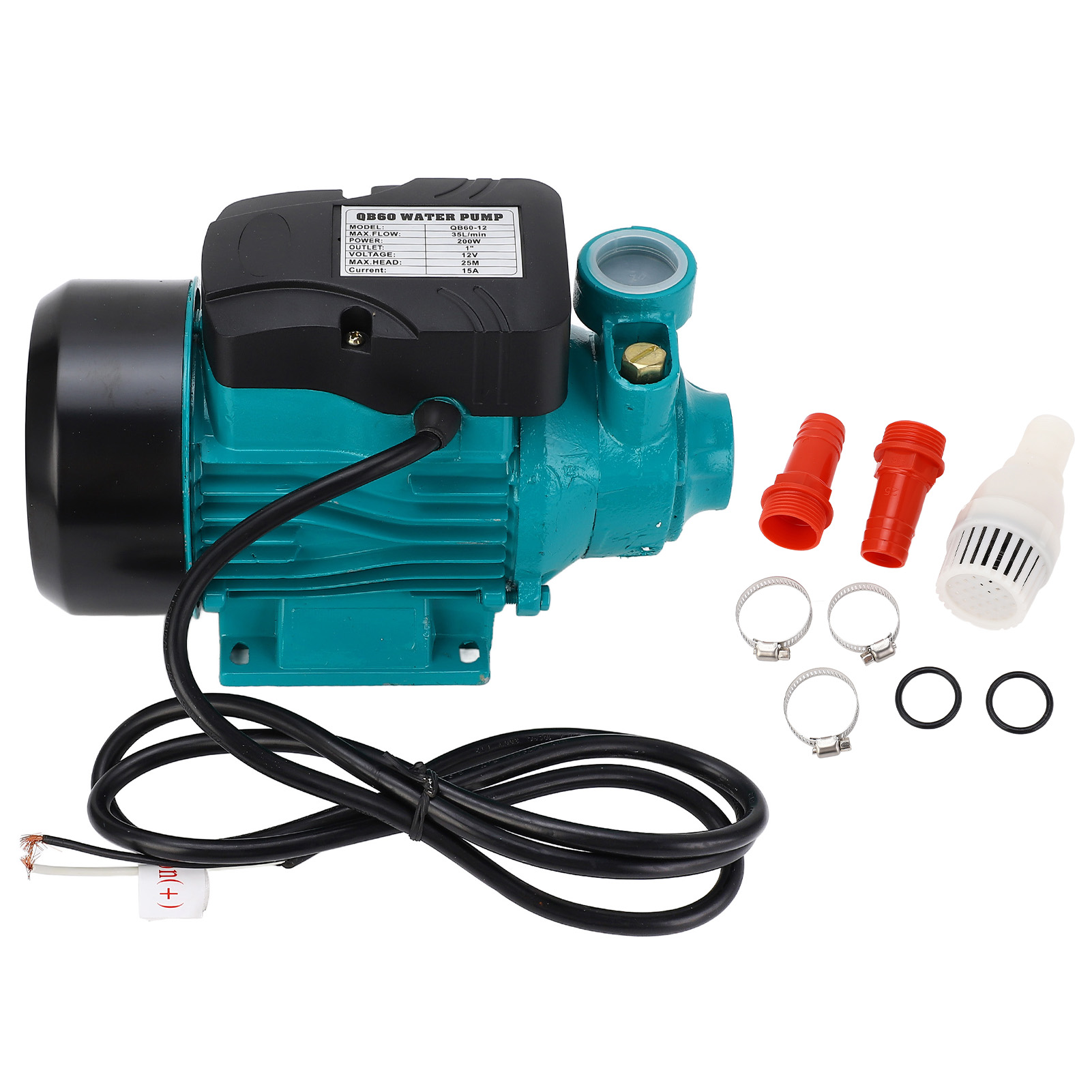 Mini Peristaltic Pump 12V - 12V/24V Solar Dc Vortex Pomp 200W