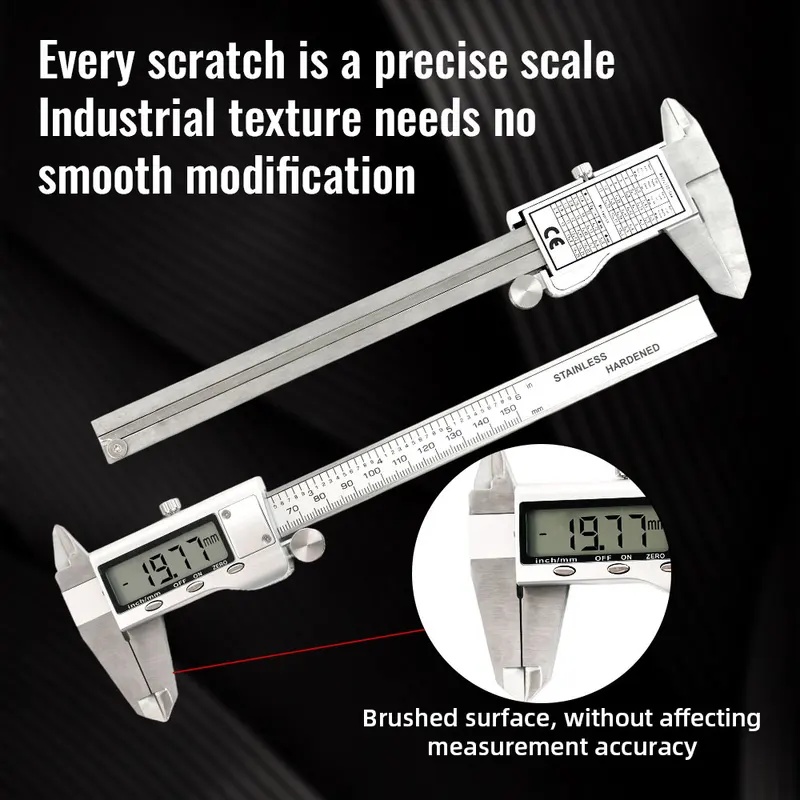 Hoogprecisie 150mm/6inch digit - Digital Caliper 150Mm Stainless Steel recensie en prijs