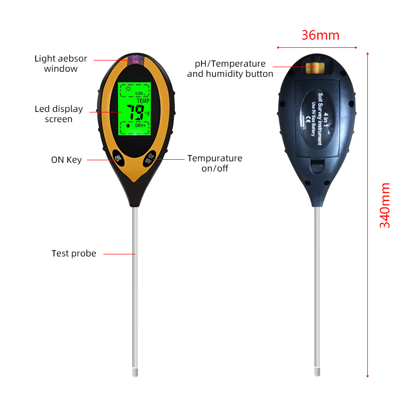 Bodem PH-meter Tester Bodemtes - Ph Meter Digital Water Tester recensie en prijs
