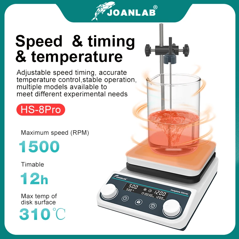 JOANLAB Magneetroerder Laborat - Lab Magnetic Stirrer Hot Plate recensie en prijs