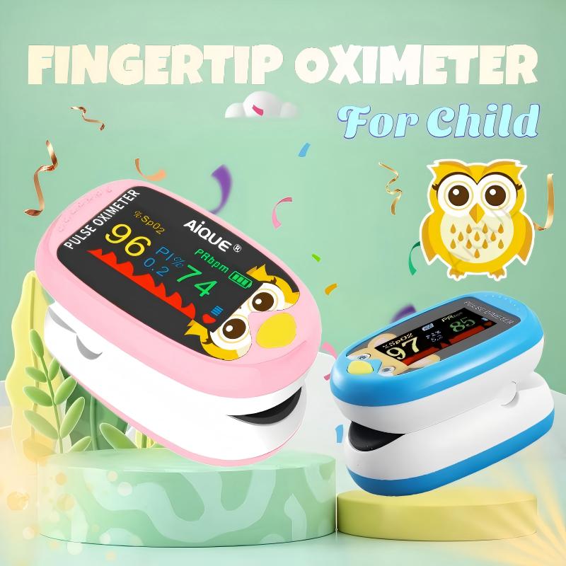 AiQUE Kind Vingertop Pulsoxime - Pulse Oximeter Fingertip Rechargeable recensie en prijs
