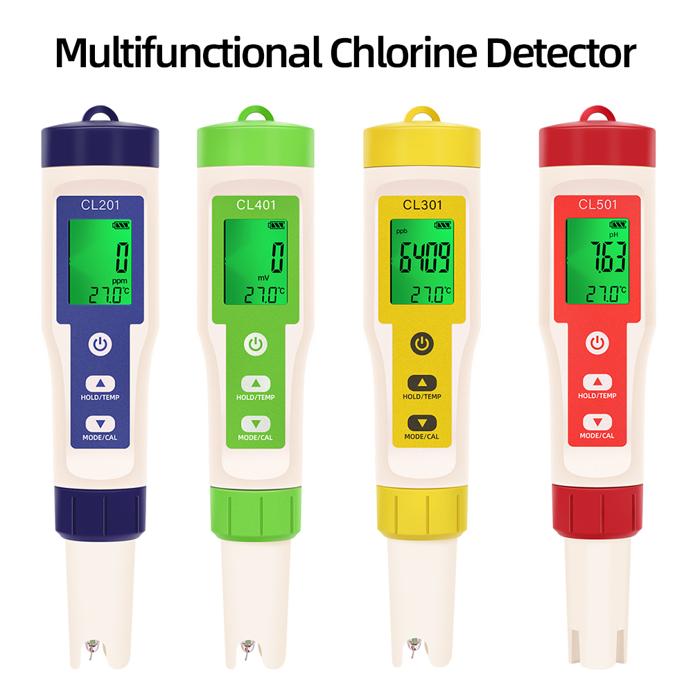 PH/CL2/H2/ORP/Temperatuurmeter - Ph Meter Digital Water Tester recensie en prijs