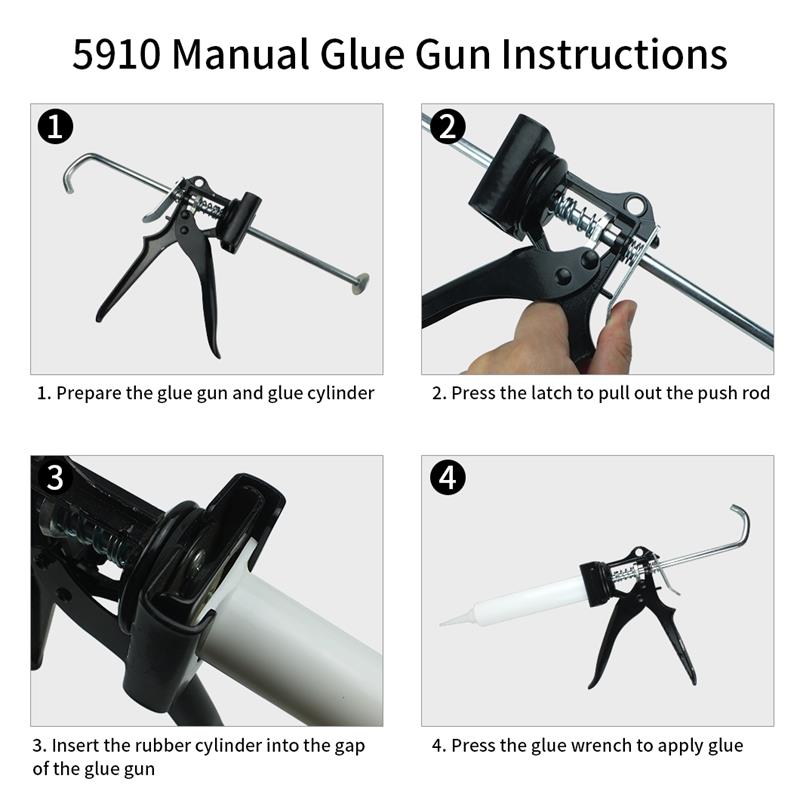5910 Handmatige lijmpistool vo - Industrial Tools recensie en prijs