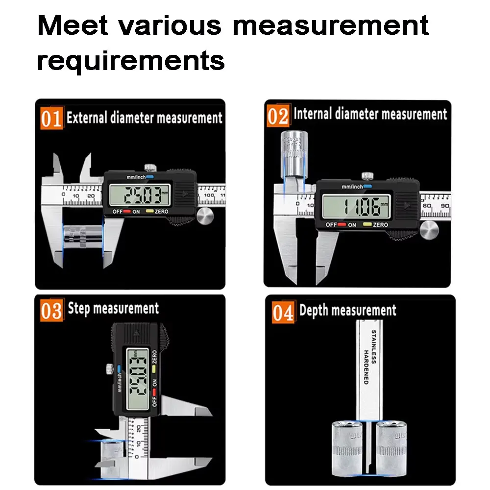 Digitale schuifmaat met hoge p - Digital Caliper 150Mm Stainless Steel recensie en prijs