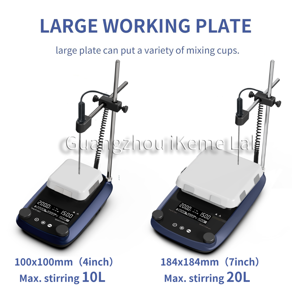 IKEME LCD digitaal display mag - Lab Magnetic Stirrer Hot Plate recensie en prijs