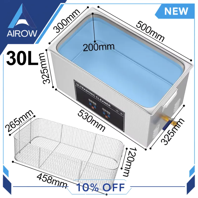 Voor 600W 30L Ultrasone Reinig - Ultrasonic Cleaner 30L Industrial recensie en prijs
