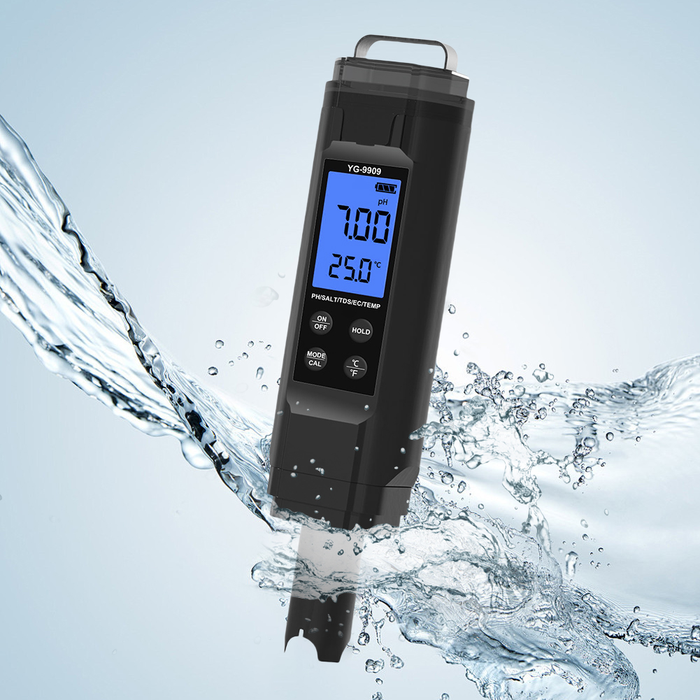 5-in-1 digitale waterkwaliteit - Ph Meter Digital Water Tester recensie en prijs