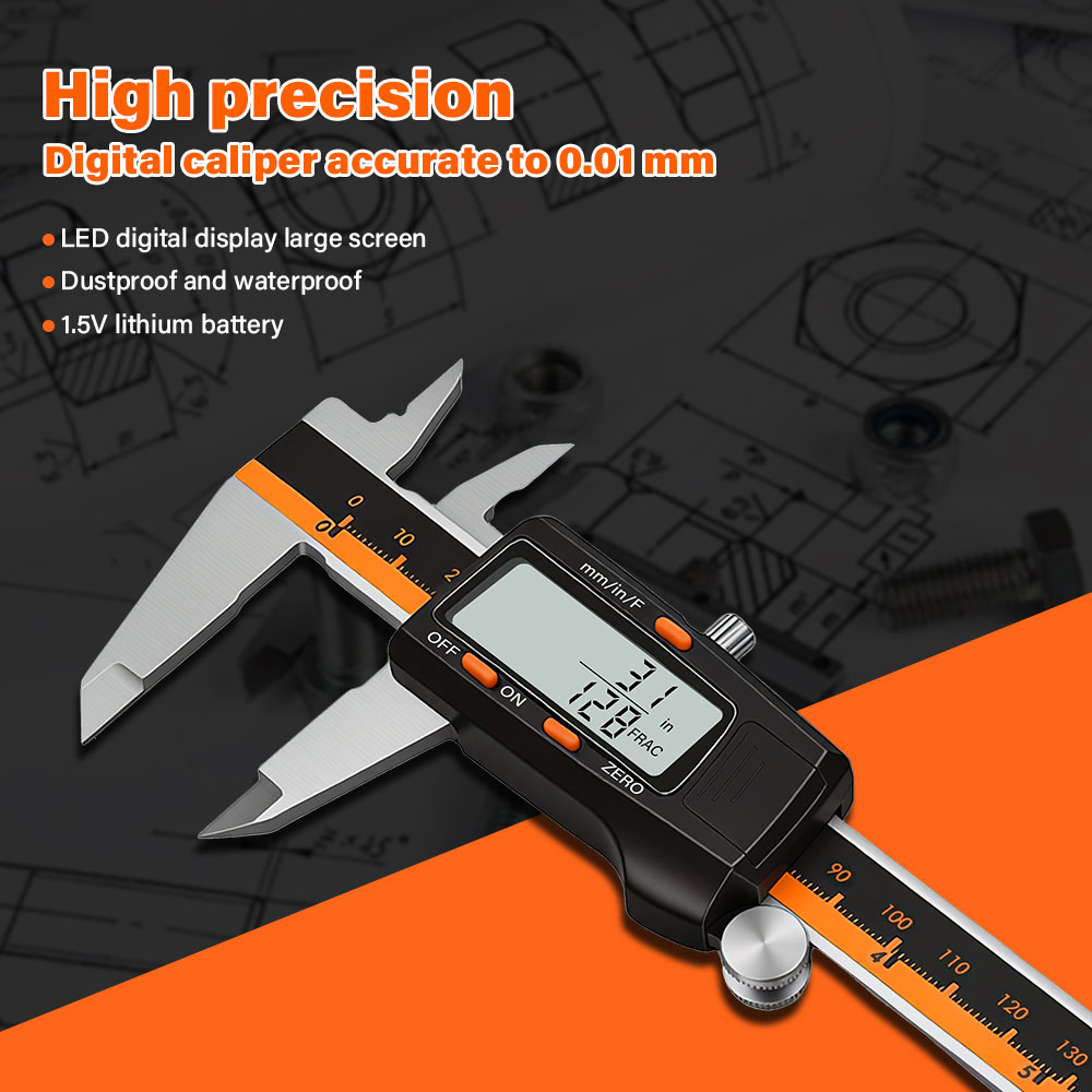 Nauwkeuriger RVS Digitale Schu - Digital Caliper 150Mm Stainless Steel recensie en prijs