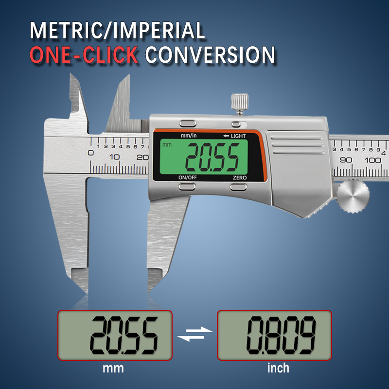 150Mm Achtergrondverlichting D - Digital Caliper 150Mm Stainless Steel recensie en prijs