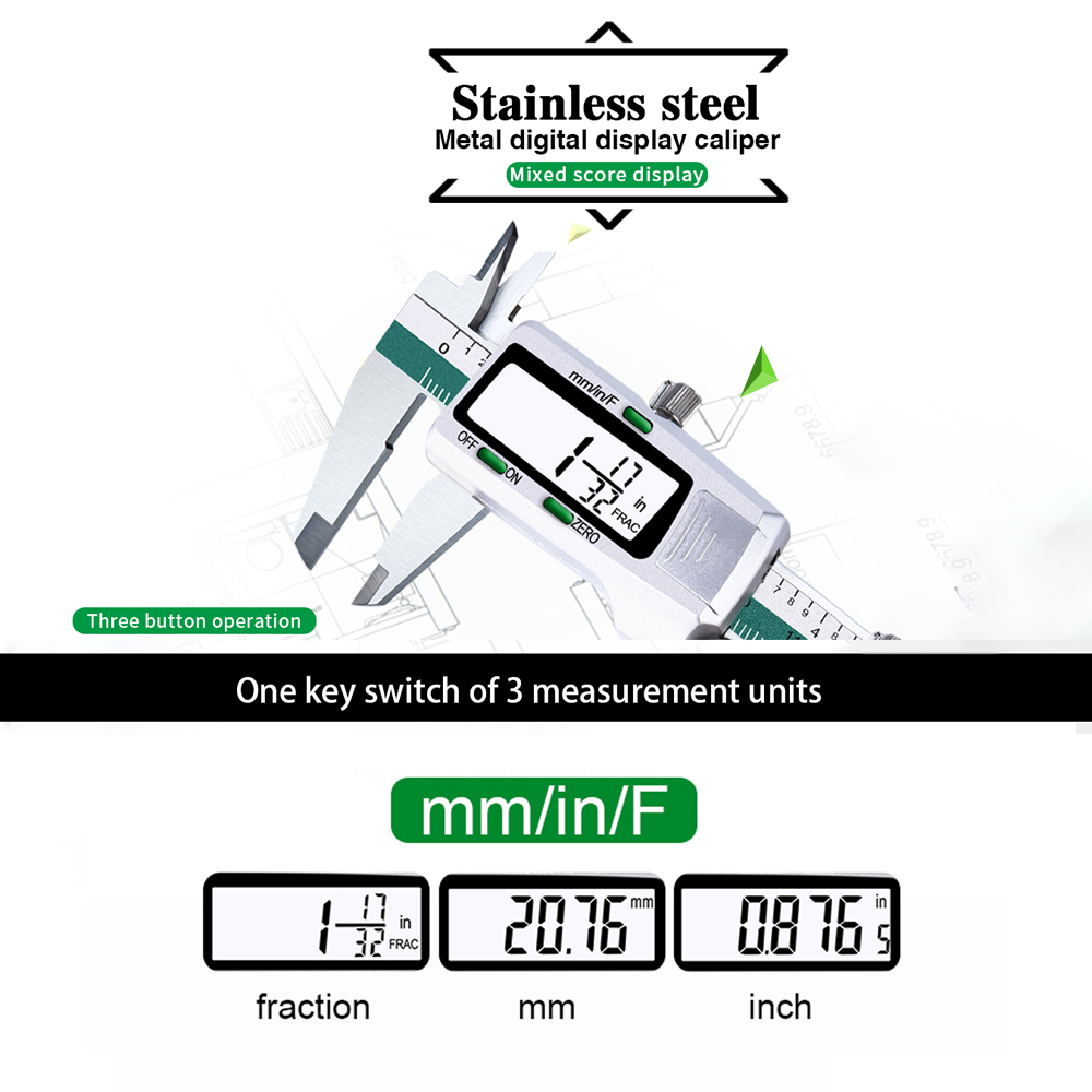 Roestvrij staal hoge nauwkeuri - Digital Caliper 150Mm Stainless Steel recensie en prijs