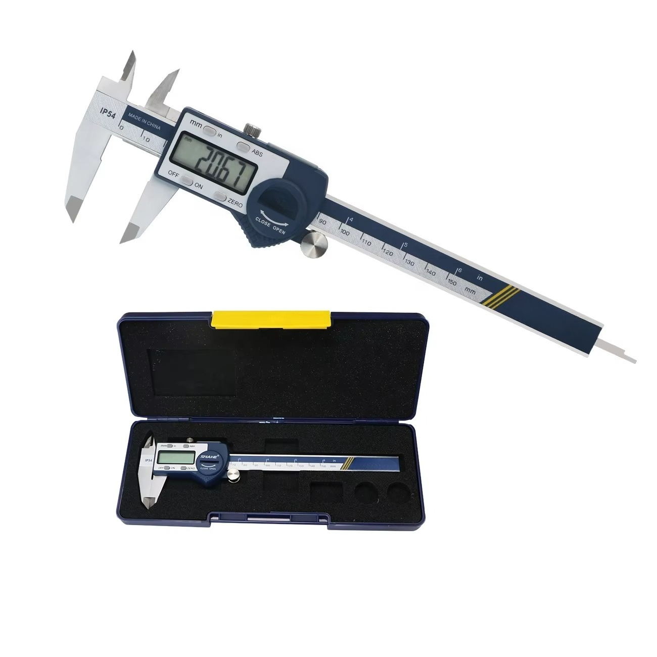 IP54 0-150 mm digitale schuifm - Digital Caliper 150Mm Stainless Steel recensie en prijs