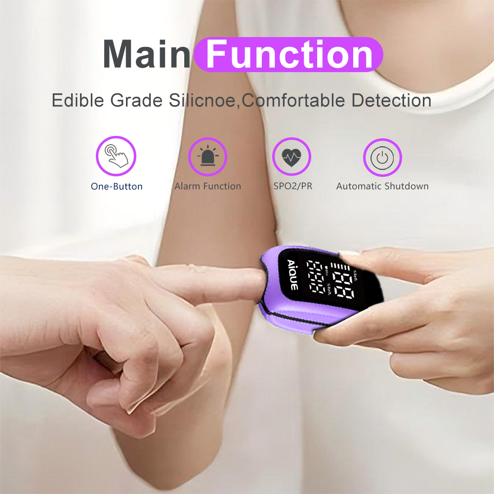 AiQUE Oplaadbare Digitale Ving - Pulse Oximeter Fingertip Rechargeable recensie en prijs
