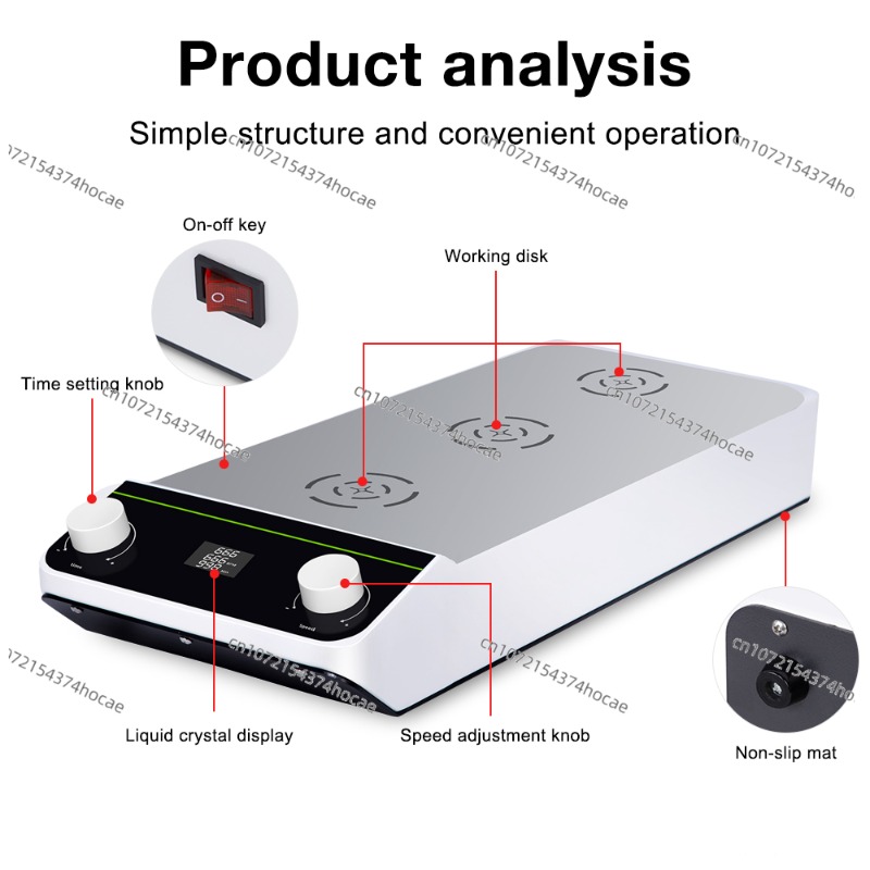 Roestvrijstalen elektrische ma - Lab Magnetic Stirrer Hot Plate recensie en prijs