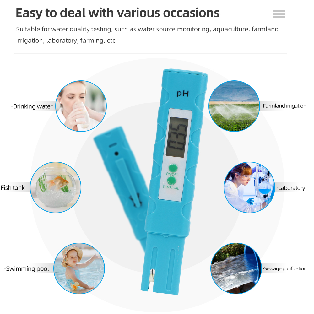 PH-meter Aquarium Pocket Pen 0 - Ph Meter Digital Water Tester recensie en prijs