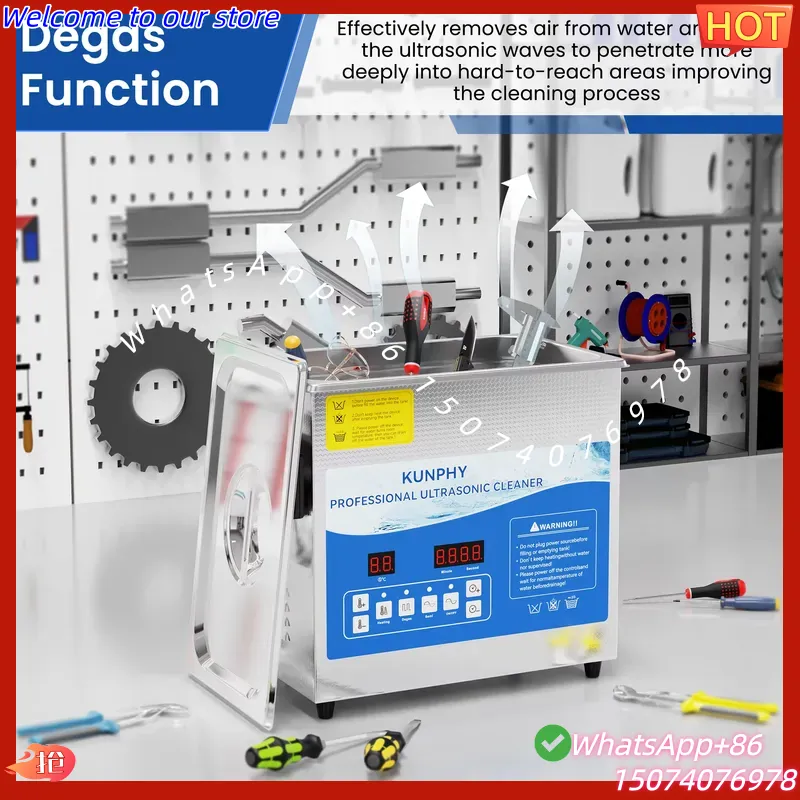 Ultrasoon reinigingsapparaat 2 - Ultrasonic Cleaner 30L Industrial recensie en prijs