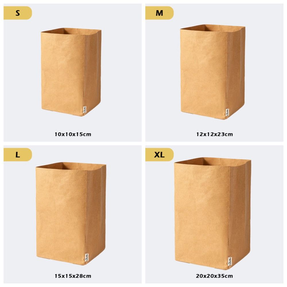 Herbruikbare kraftpapieren zak - Packaging recensie en prijs