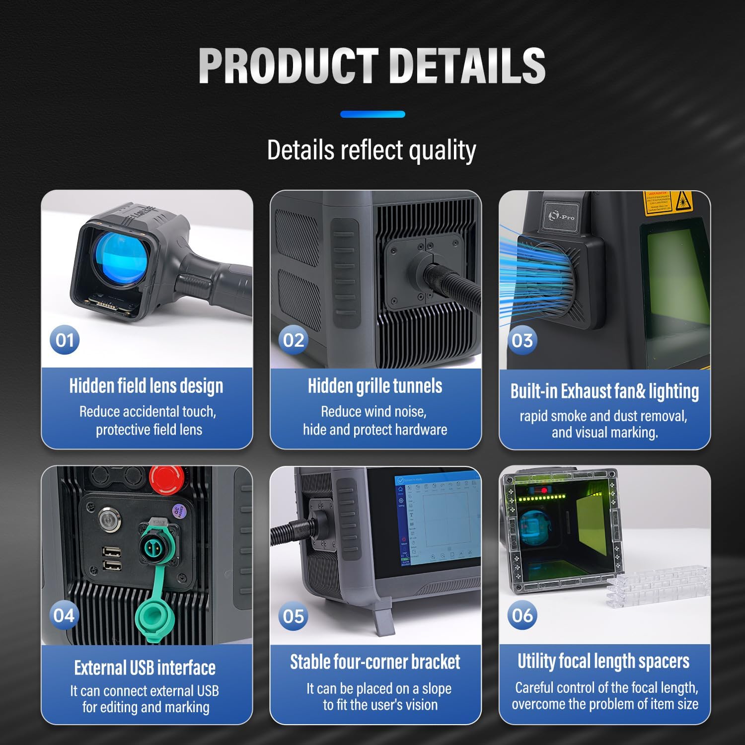 Vezellasergraveermachine 30W L - Fiber Laser Marking Machine 30W recensie en prijs