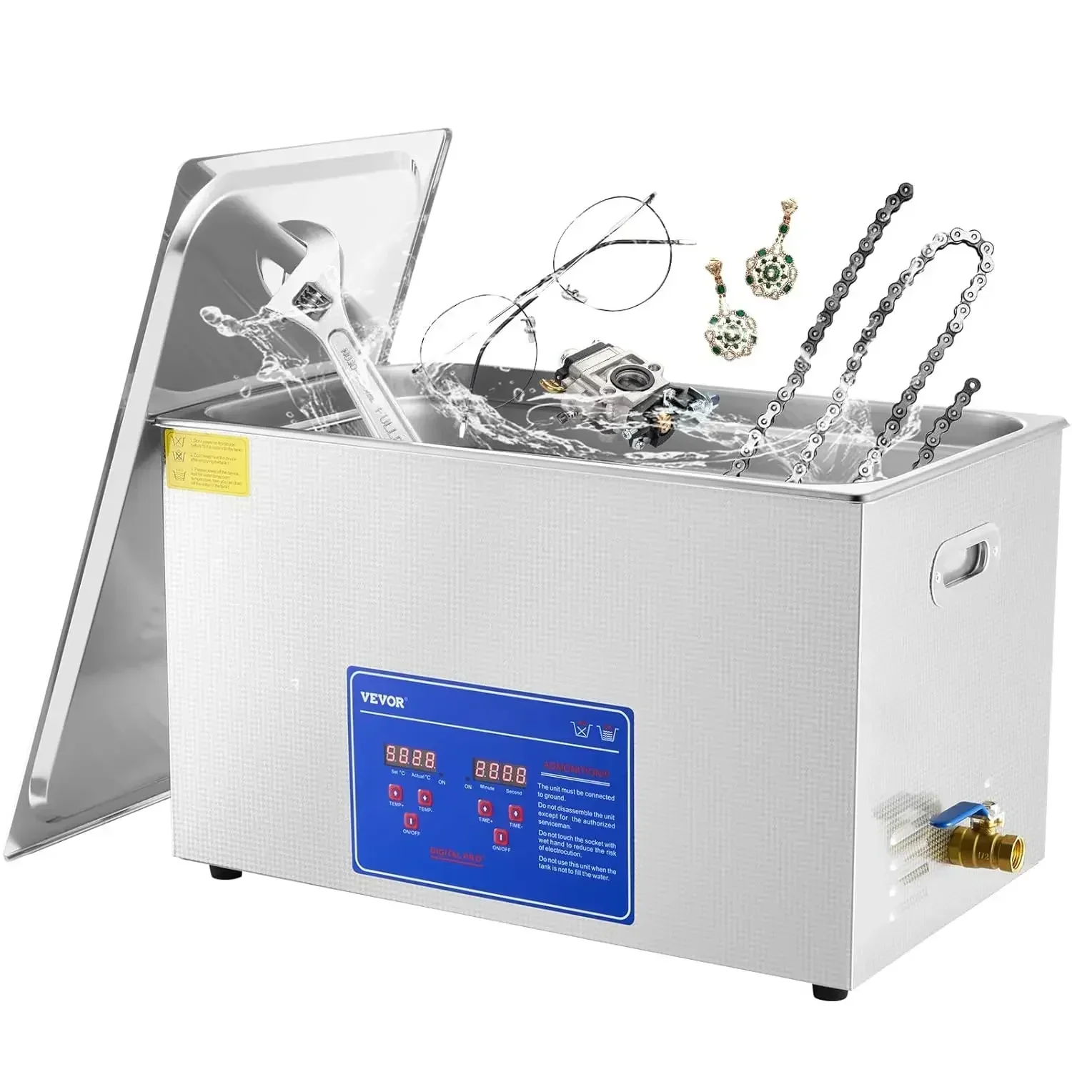 Beperkte voorraad! Ultrasonisc - Ultrasonic Cleaner 30L Industrial recensie en prijs