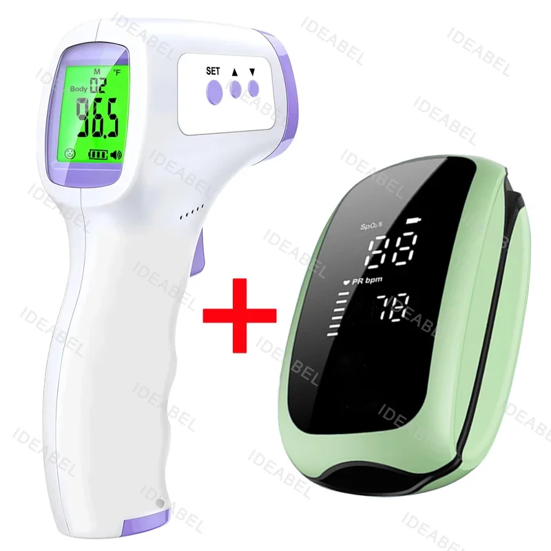 Digitale voorhoofdthermometer  - Pulse Oximeter Fingertip Rechargeable recensie en prijs