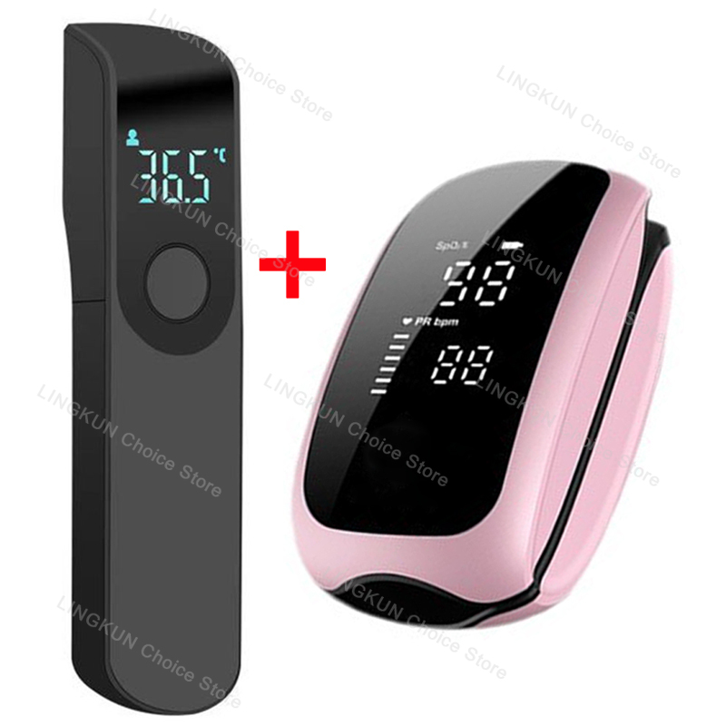 Digitale voorhoofdthermometer  - Pulse Oximeter Fingertip Rechargeable recensie en prijs