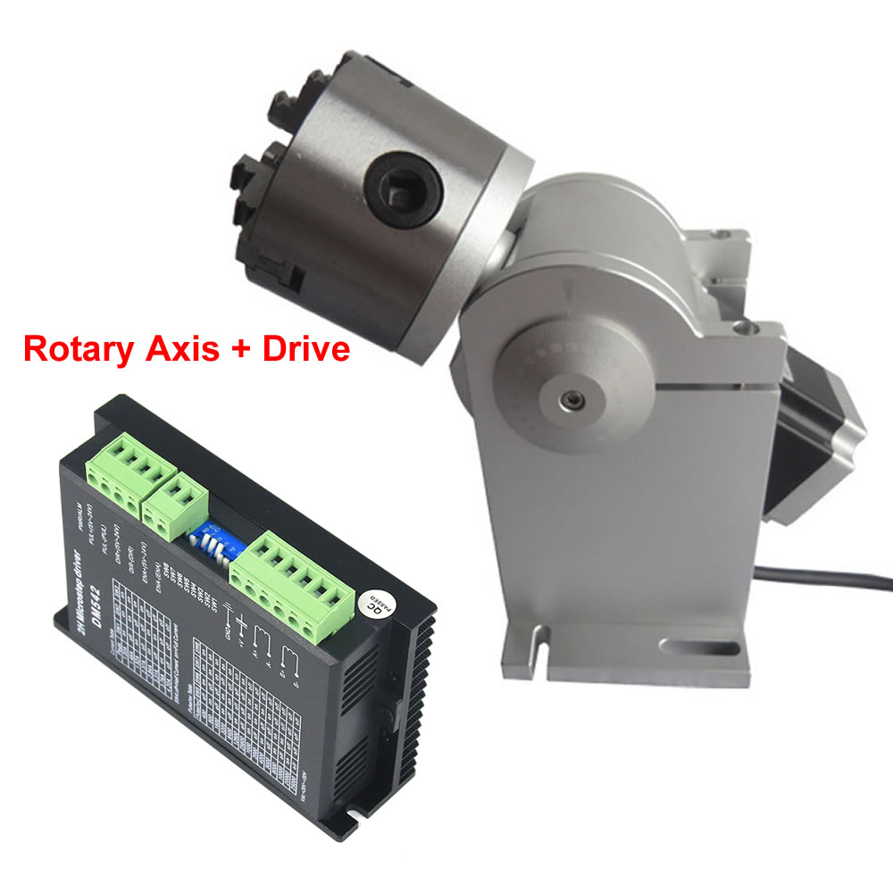 3 Klauwen Roterende As 80mm Ch - Fiber Laser Marking Machine 30W recensie en prijs